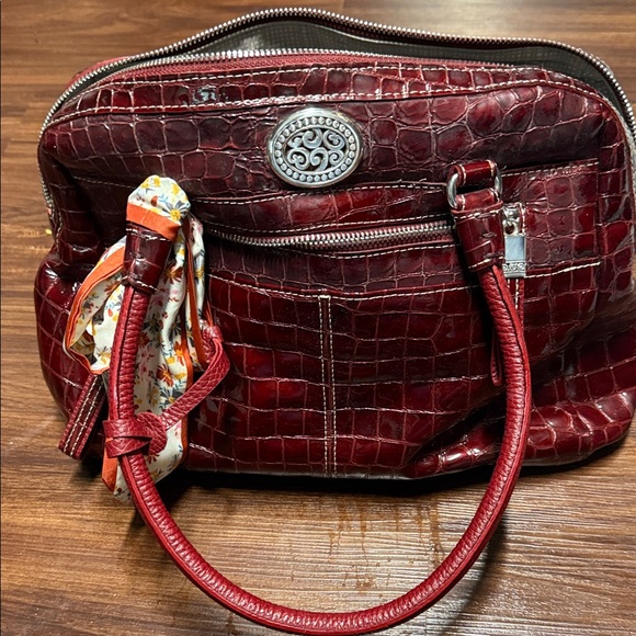 Elegant Brighton Women's Bag with scarf. Great for fall! - Picture 1 of 4